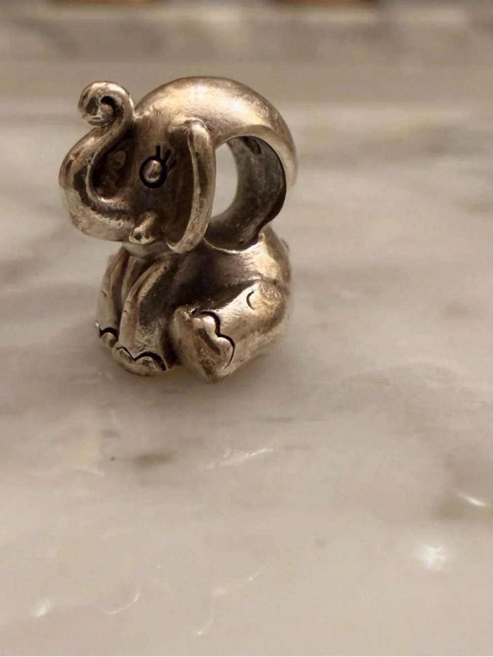 Silver Elephant pandora charm